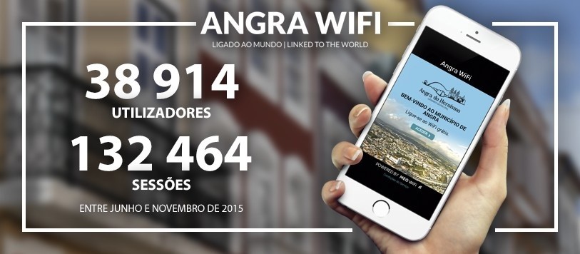 Centro da cidade de Angra com rede Wi-Fi aberta e gratuita desde junho