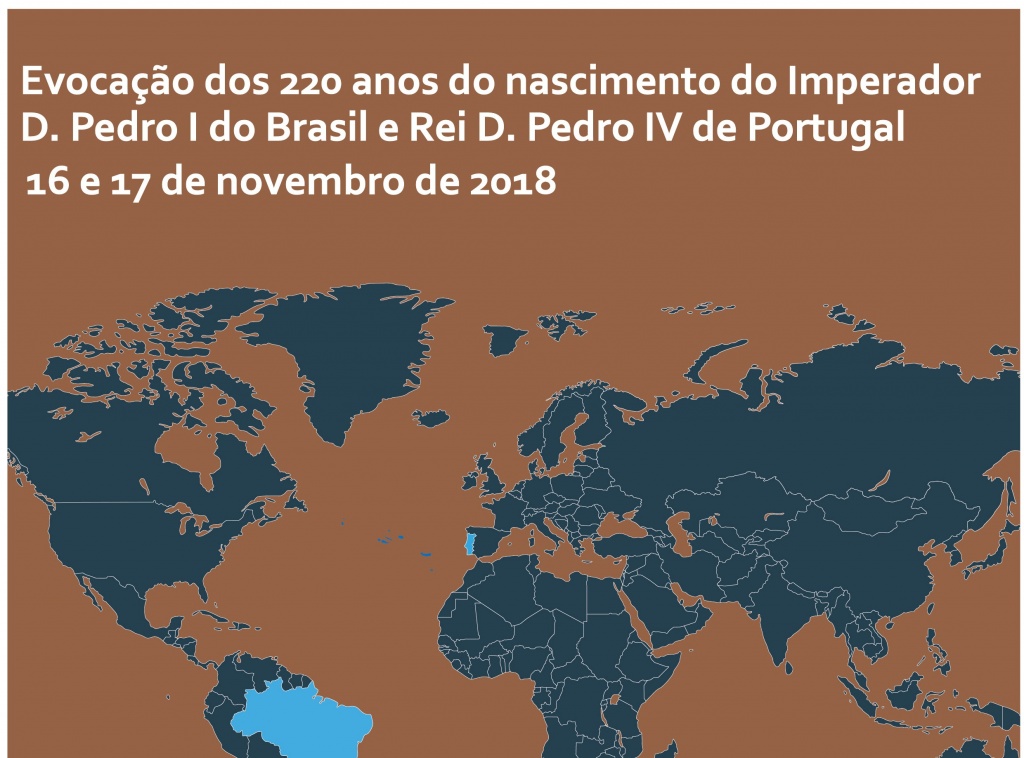 Evocação dos 220 anos do nascimento do Imperador D. Pedro I do Brasil e Rei D. Pedro IV de Portugal