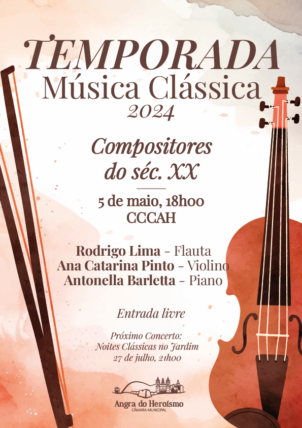 Temporada de Música Clássica 2024: Compositores do séc. XX