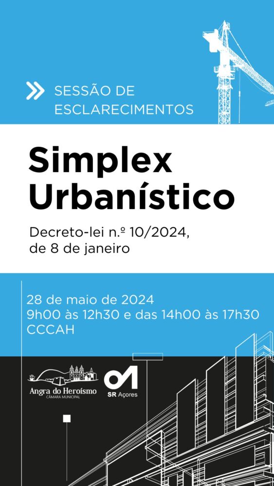 Sessão de esclarecimentos sobre o Simplex Urbanístico