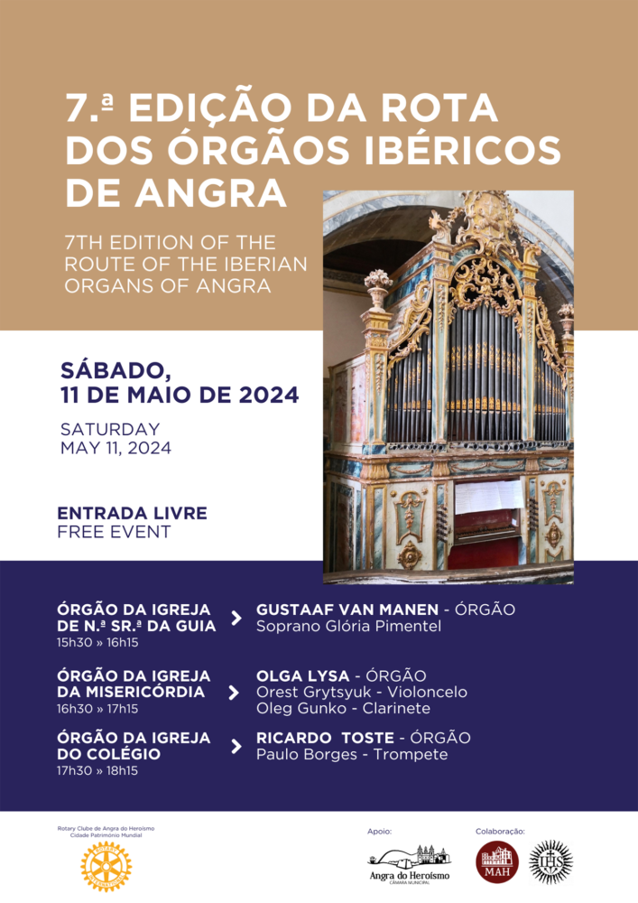 7.ª Edição da Rota dos Órgãos Ibéricos de Angra