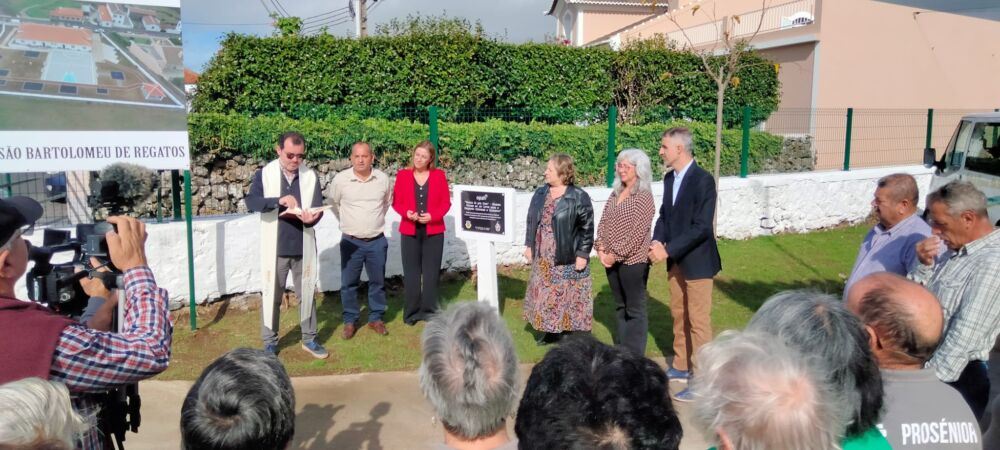 Inauguração de Parque Fitness de São Bartolomeu projeto do Orçamento Participativo de Angra do Heroísmo 2023