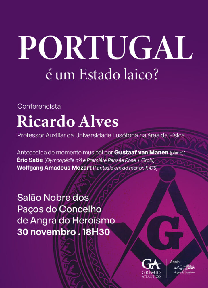 Conferência «Portugal é um Estado laico» por Ricardo Alves