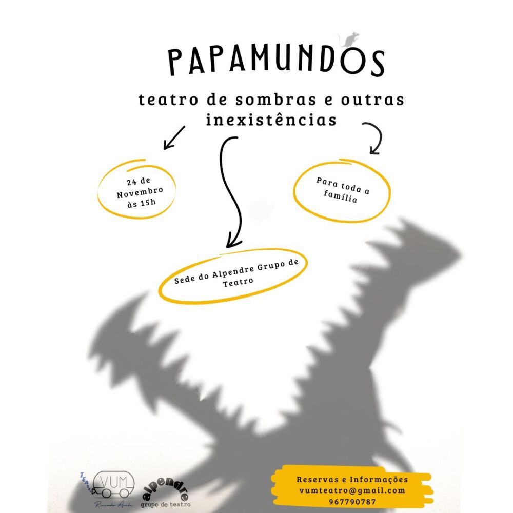 Papamundos: teatro de sombras e outras inexistências