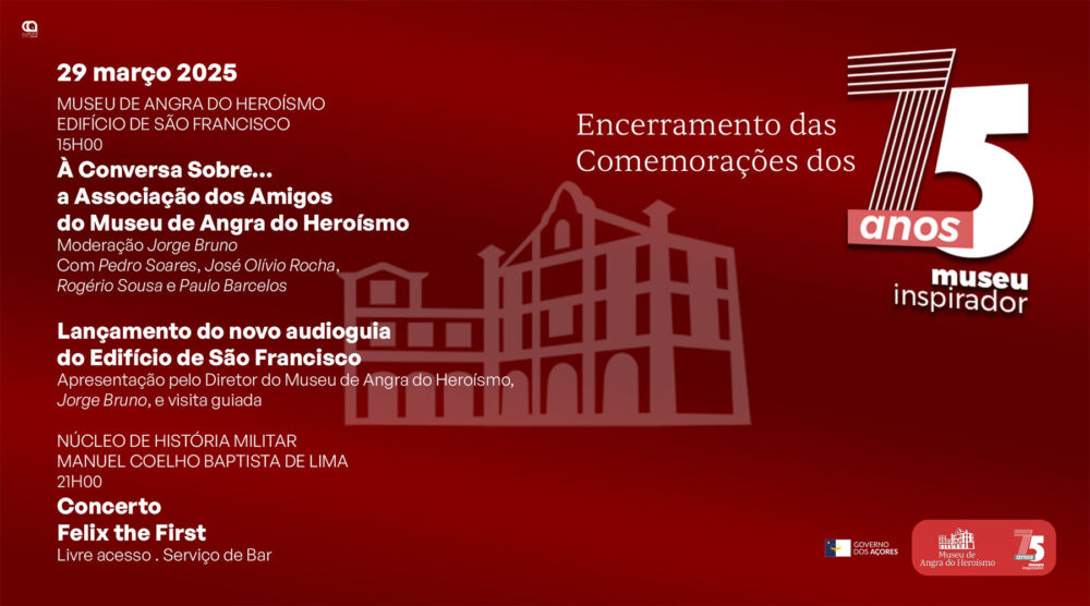 Encerramento das comemorações dos 75 anos do MAH| Lançamento do novo Audioguia do Edificio de São Francisco