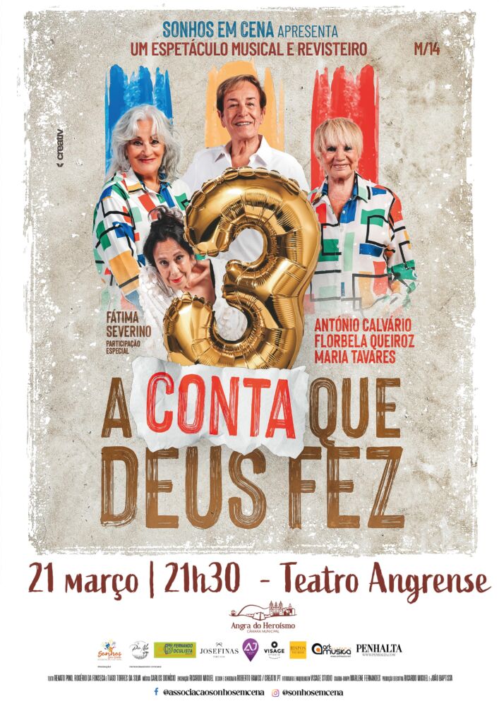 «Três a Conta que Deus Fez» - Festival de Teatro 2025