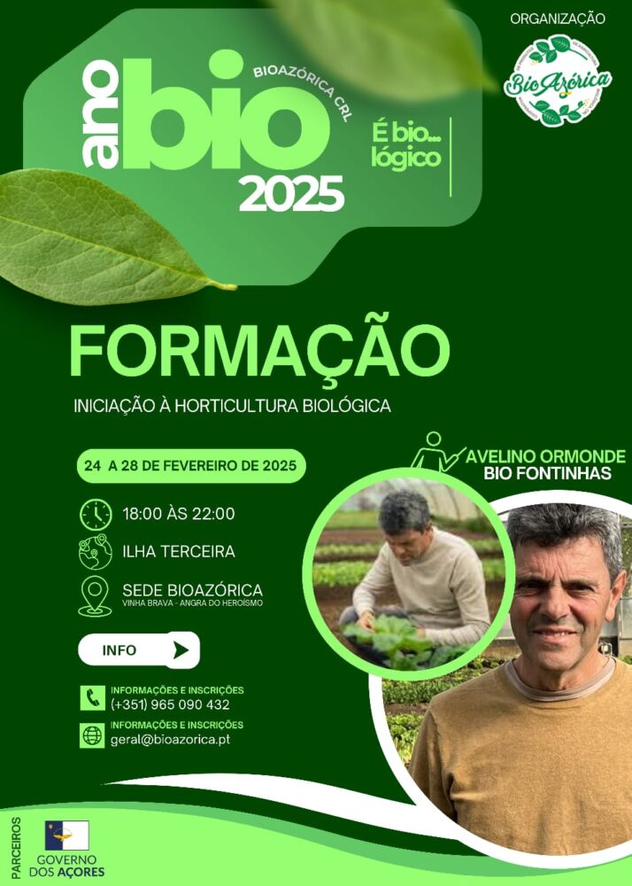 Curso de Iniciação à Horticultura Biológica com Avelino Ormonde