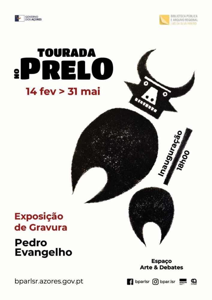 Exposição | Tourada no Prelo de Pedro Evangelho