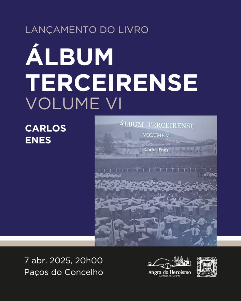 Lançamento do livro «Álbum Terceirense - Volume VI» de Carlos Enes