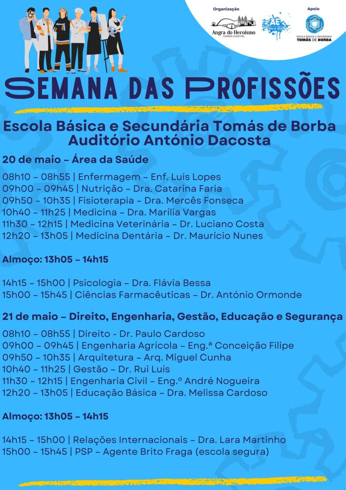 Semana das Profissões 2025 - EBS Tomás de Borba