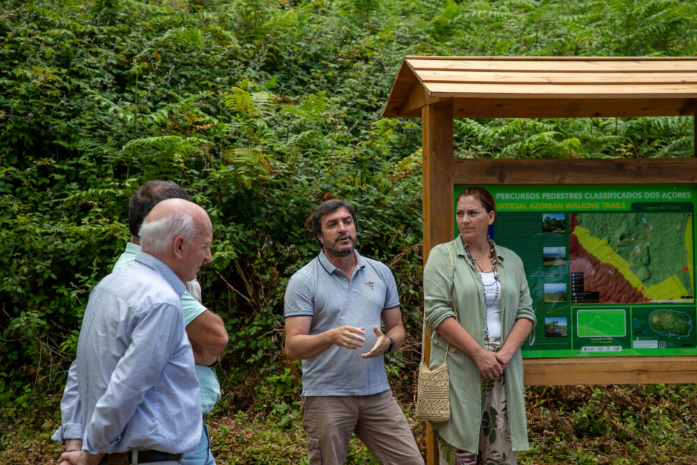Município de Angra do Heroísmo inaugura Trilho da Lagoa do Cerro