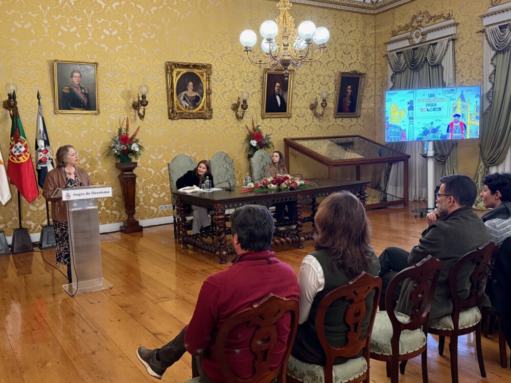 “Um Património para Colorir”: novo livro infantil dá a conhecer Angra do Heroísmo