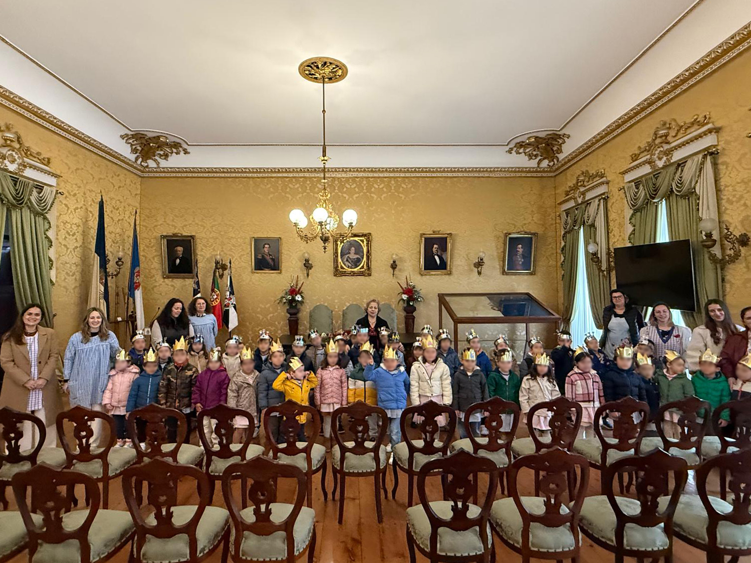 Dia de Reis celebrado com tradição e alegria nos Paços do Concelho