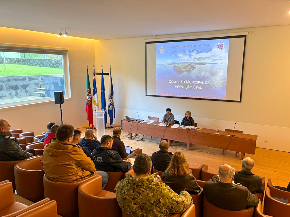 Reunião da Comissão Municipal de Proteção Civil