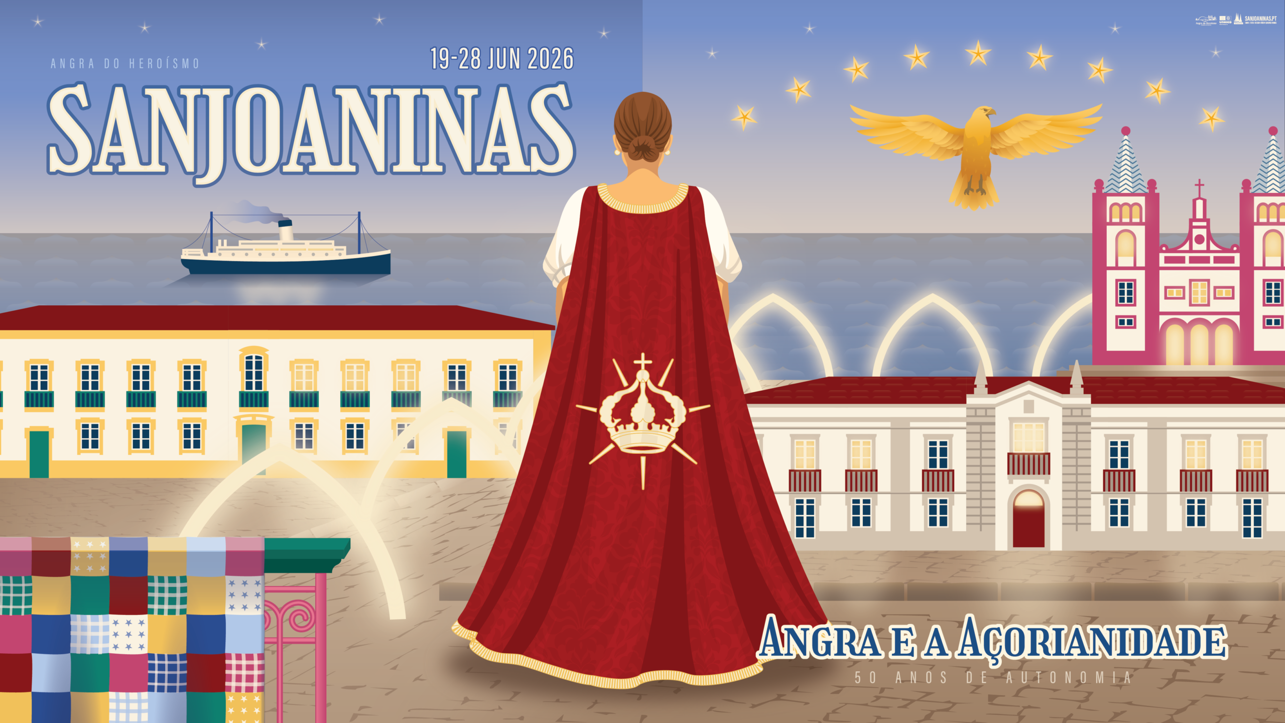 Angra do Heroísmo apresenta tema e cartaz das Sanjoaninas 2026