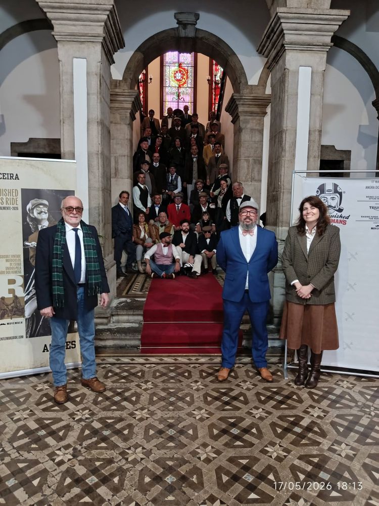 Angra do Heroísmo participa na iniciativa solidária “The Distinguished Gentleman’s Ride”