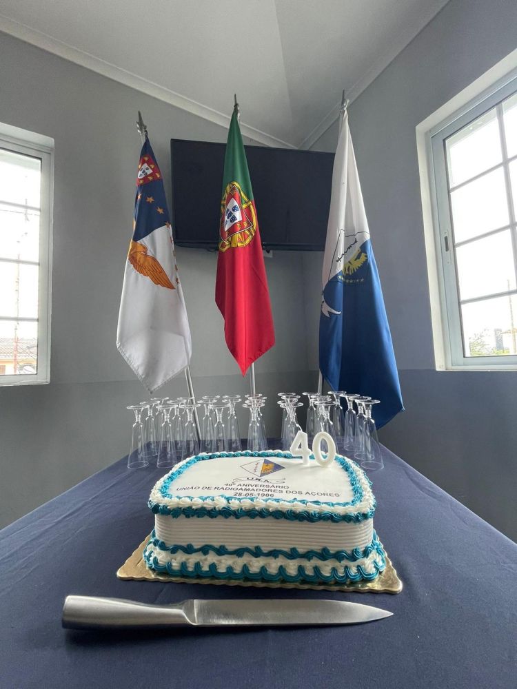 A União de Radioamadores dos Açores comemoraram o seu 40.º aniversário
