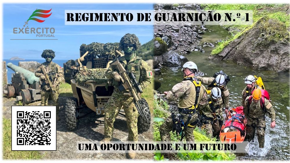 Abertura de Concurso para Praças em Regime de Contrato – Exército abre vagas para jovens em Angra do Heroísmo e Ponta Delgada