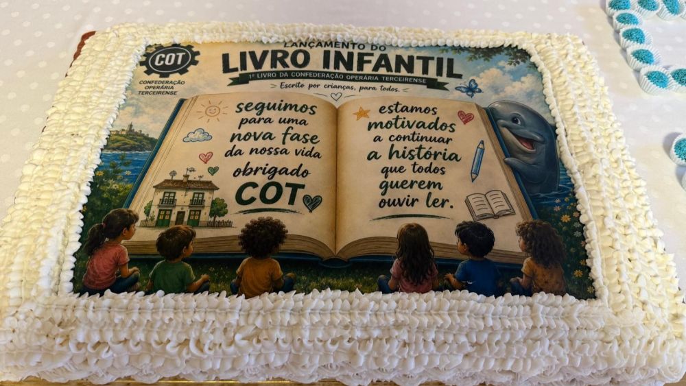 Câmara Municipal apoiou lançamento de livro infantil da Confederação Operária Terceirense