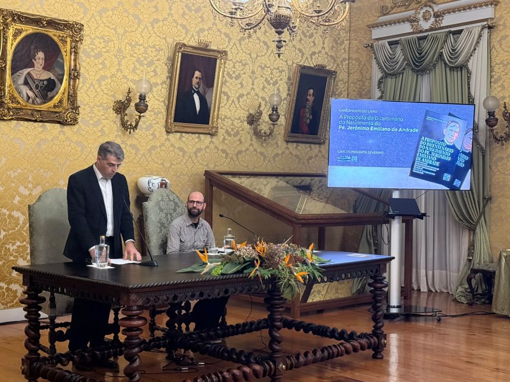 Lançamento de obra assinala bicentenário do nascimento do Padre Jerónimo Emiliano de Andrade